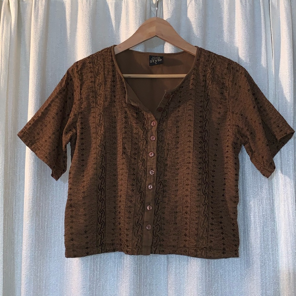 Style Brand Button Shirt